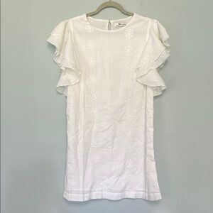 Vineyard Vines Dress Size 4  White Asymmetrical Dress